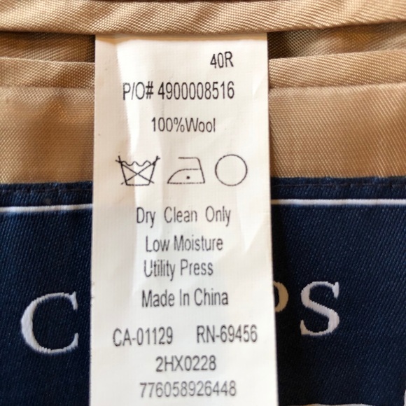 Kohl's Suits & Blazers Kohls Mens Chaps Classicfit Sport Coat Size